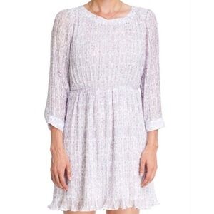 Anine Bing pleated floral dress